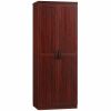 63" 2-Door Pantry Cupboard with 5-Tier Shelving and 2 Adjustable Shelves, Anti-Tipping, Espresso