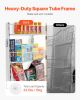 Over the Door Pantry Organizer, 10-Tier Pantry Organization and Storage, Heavy-Duty Steel Hanging Spice Rack, Adjustable Wall Seasoning Shelves, for H