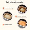 Bread Maker, 19-in-1 2LB Dough Machine, Nonstick Ceramic Pan Automatic Breadmaker with Gluten Free Setting, Whole Wheat Bread Making, Digital, Program
