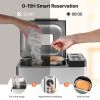 Bread Maker, 19-in-1 2LB Dough Machine, Nonstick Ceramic Pan Automatic Breadmaker with Gluten Free Setting, Whole Wheat Bread Making, Digital, Program